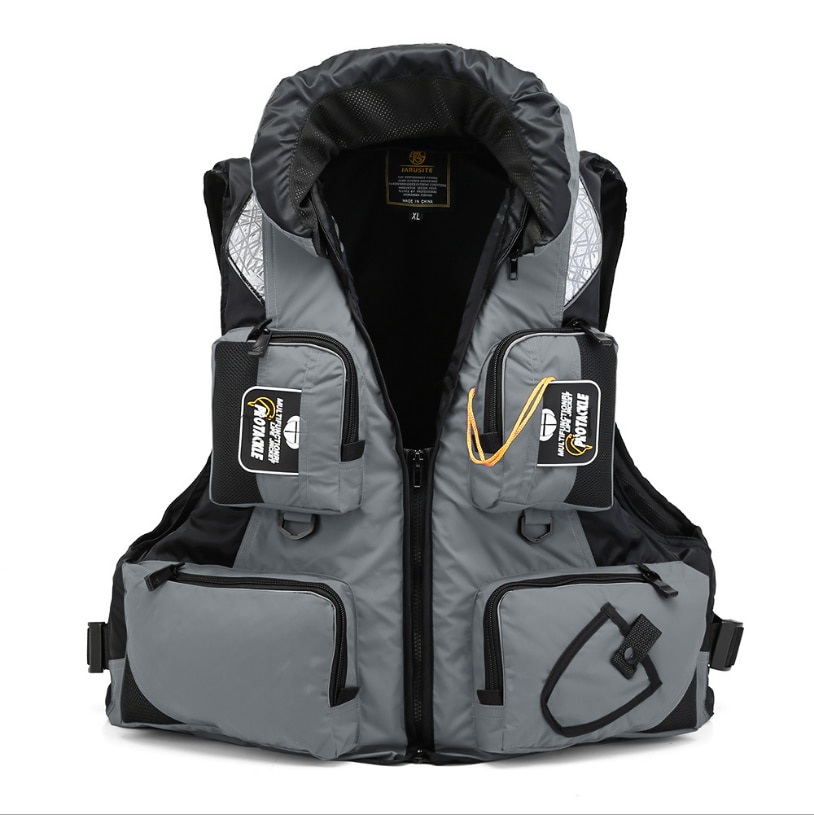 Unisex polyester flytväst sim flytväst fiskeväst utomhus sport säkerhets ce flytväst för drivande båt kajak