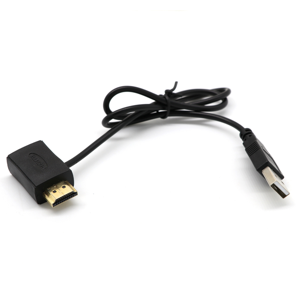 Hdmi Mannelijk Naar Vrouwelijk Connector + Usb 2.0 Oplader Kabel Splitter Adapter Extender