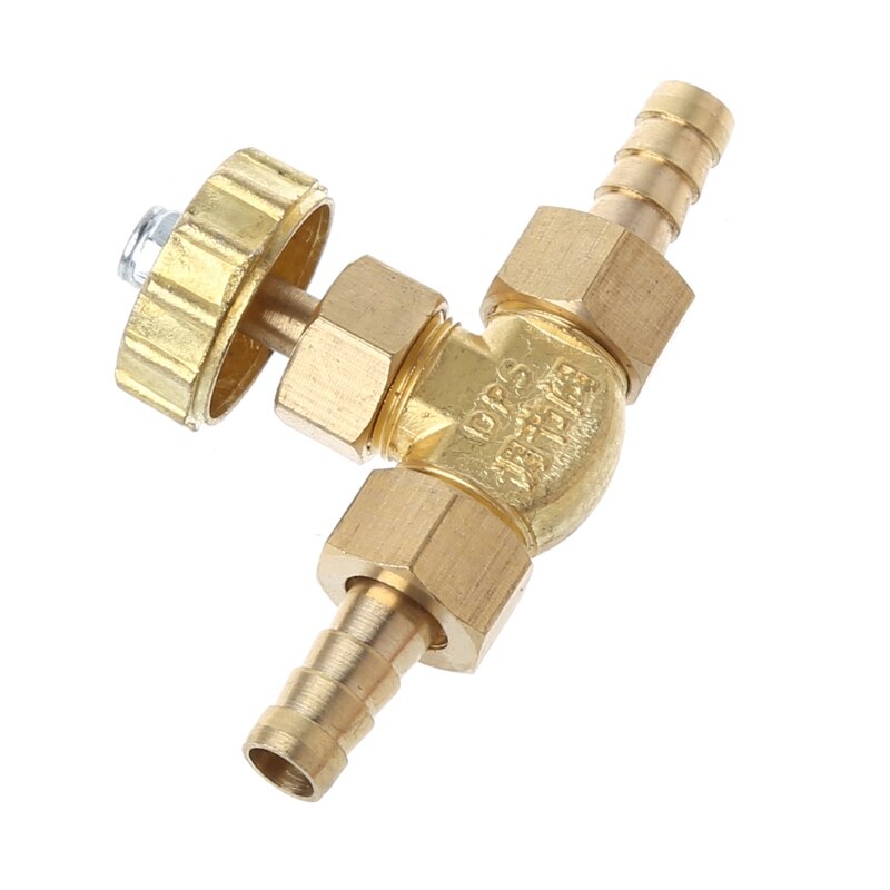 Elleboog Messing Naaldventiel 8mm Propaan Butaangas Richter Prikkeldraad Aansluitingen 1 Mpa