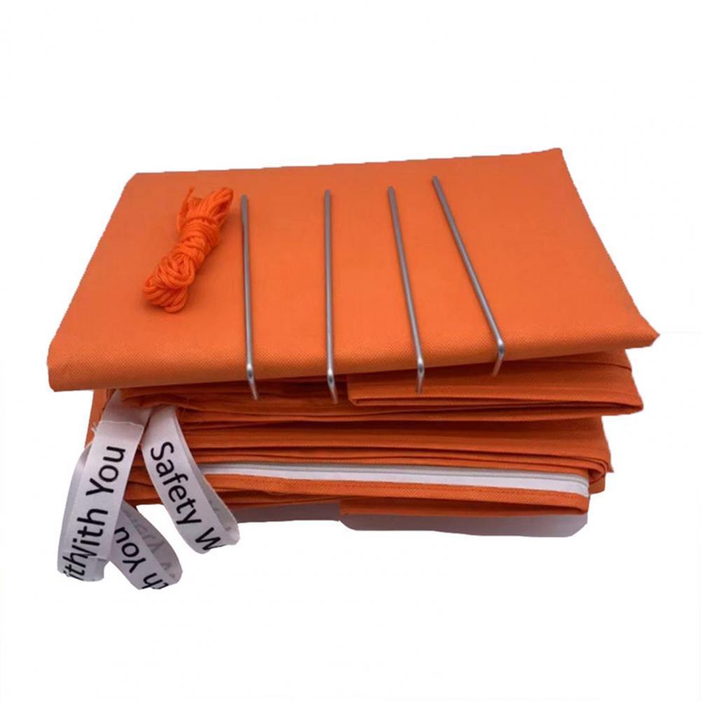 Tente d'isolation thermique multicouche, couverture de Camping non tissée aluminisée pour l'extérieur