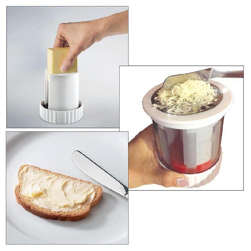 innovativ Butter Cutte Mühle Streich Butter Riight Aus Dem Kühlschrank Spielereien Mit Deckel Butter Spender