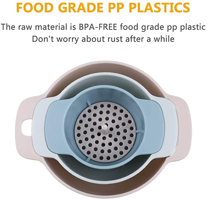 Fødevarekvalitet pp tragtgryder pander skåle krukker køkkenudstyr værktøj plasttragt lille medium flydende olie stort udvalg