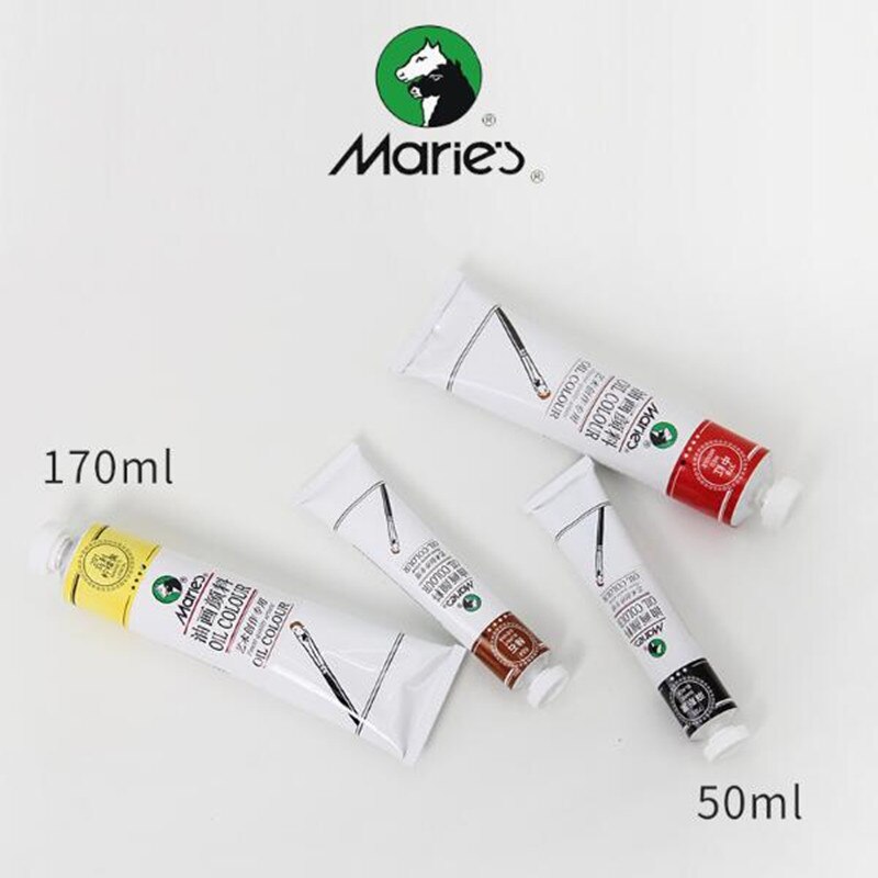 10 packs All colors 50ml per tube oil painting pigment painting art supplies