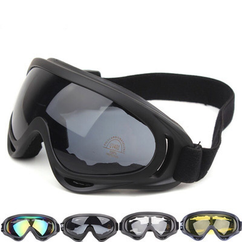 Echt Motorcycle Goggles Dirt Bike Buiten Rijden Wind-Slip Zand Uv-Bescherming Eye-Bescherming-Bril