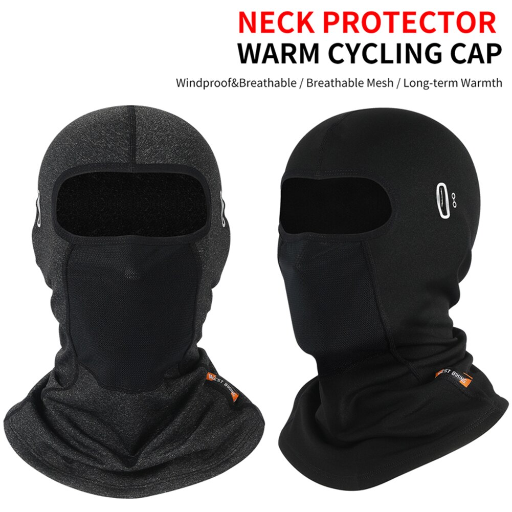 West Fietsen Winter Warm Fleece Fietsen Kap Masker Cap Winddicht Outdoor Sport Gezicht Hals Cover Balaclava Hoed Hoofddeksel Apparatuur