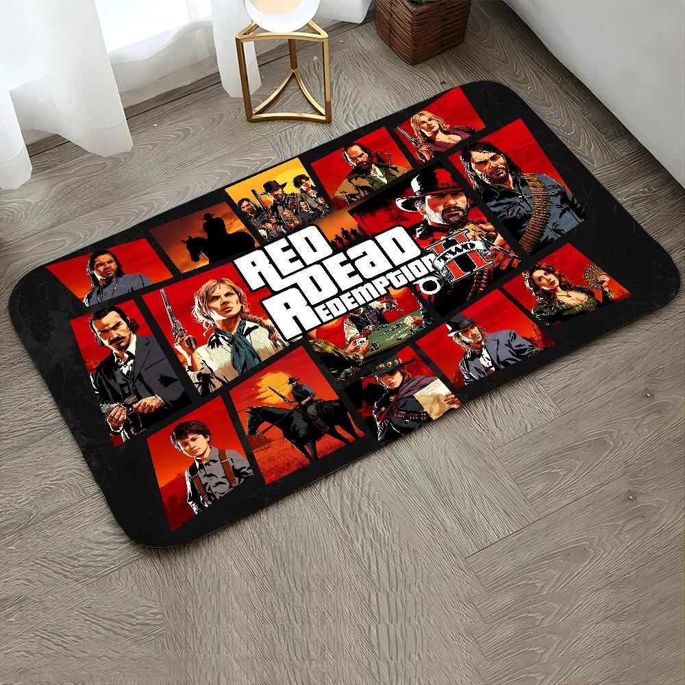 rot tot Erlösung 2-matt Willkommen rutschfester Eingangsteppich für Wohnzimmer, Heimdekoration, Badematten, Boden, waschbare Eingangsteppiche: 45x70cm / Weiß