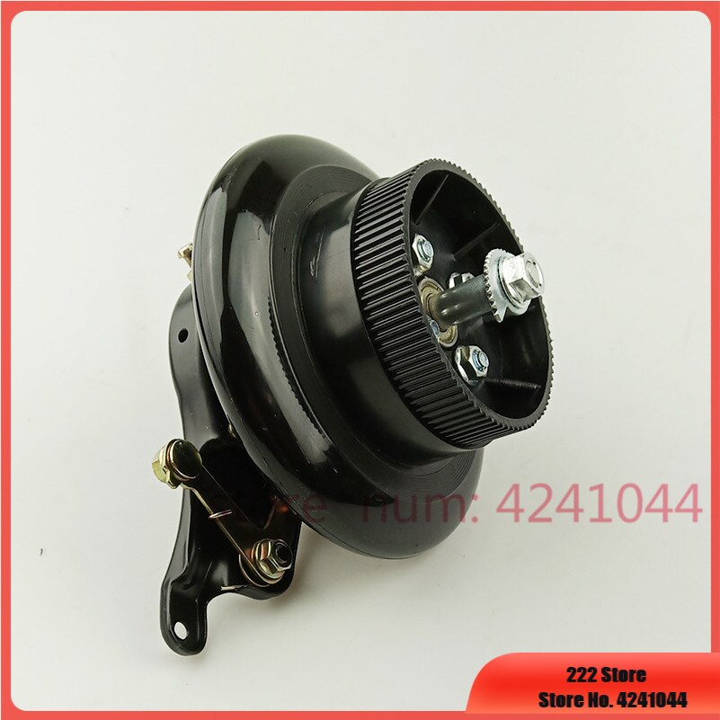 6 inch 140mm Pu solid wheel with Drum brake kit for small surf electric scooters rear wheels 6 inch wheels