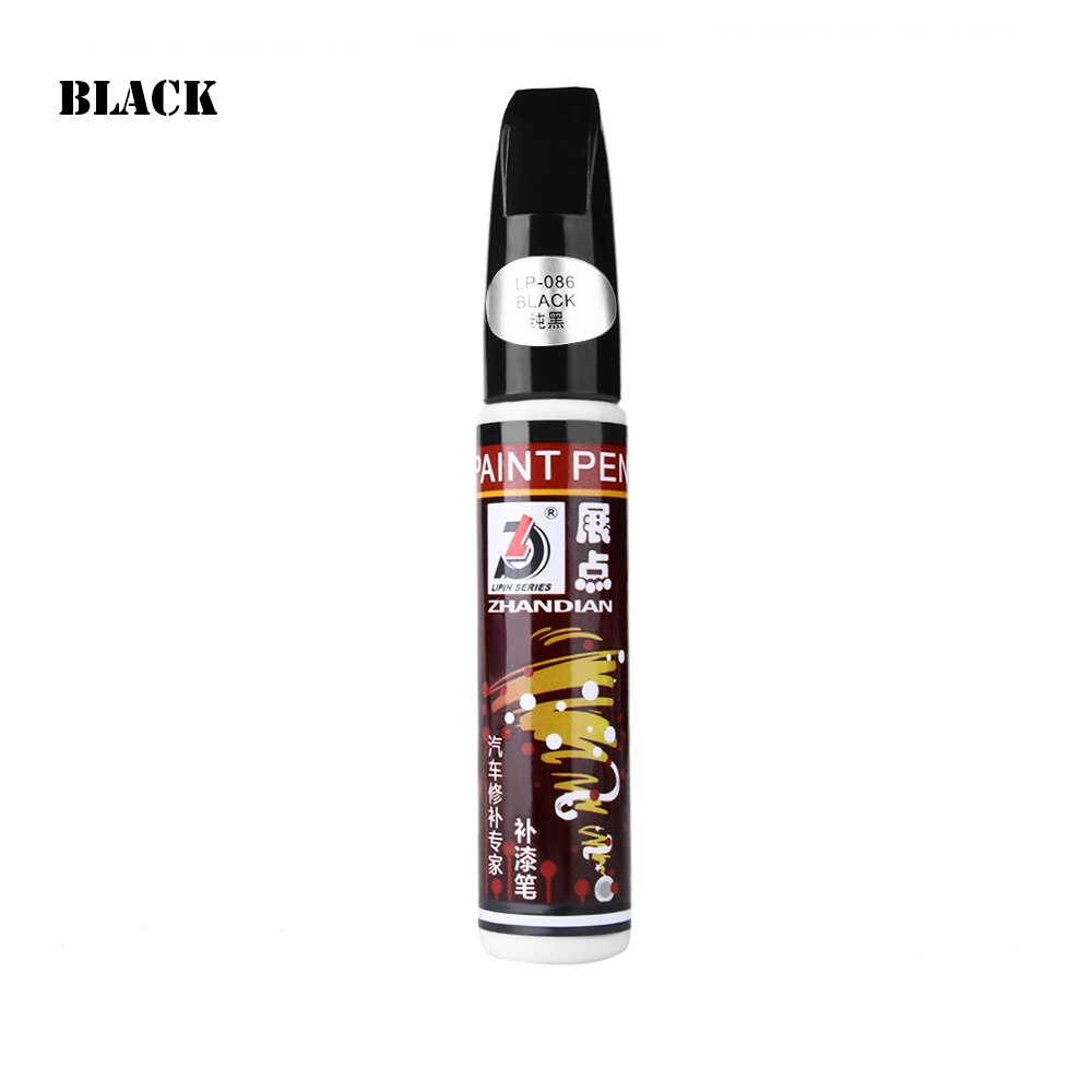 1PC samochodów Touch Up Pen naprawa zarysowań samochodowych Nick pisak do usuwania samochodów Auto Coat Scratch wyczyść naprawa marker z farbą Touch Up Remover: Black
