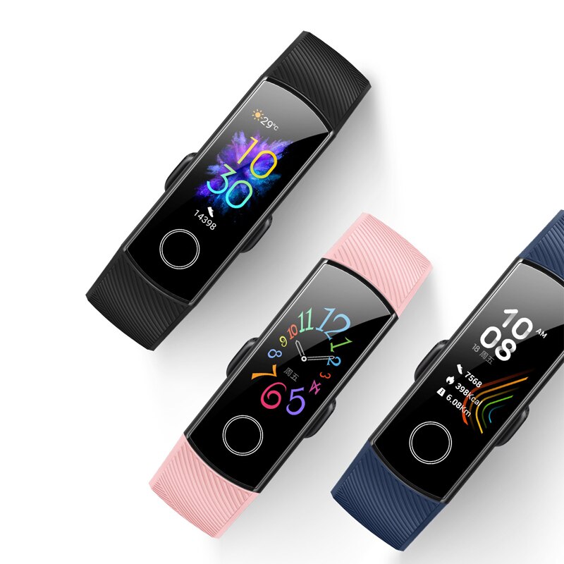 Huawei Honor fascia 5 Versione Globale smartband AMOLED Huawei smartwatch cuore rabbia ftness sonno tracker nuoto sport trakcer gps