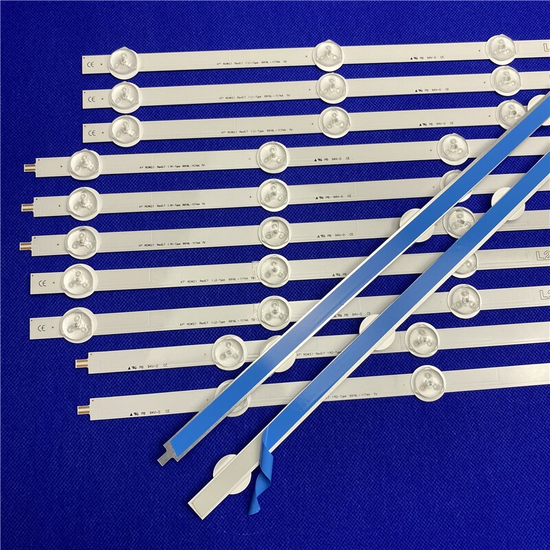 Full Backlight Array LED Strip Bar For LG 47LN540V 47LN613V 47LA620V 47LN5758 47LN5757 47LN575R-ZE LC470DUE