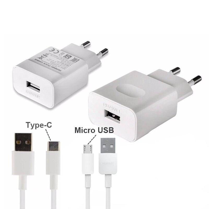 Huawei oryginalna ładowarka 5V/2A 9V/2A USB szybkie ładowanie dla Huawei P8 P9 Plus Lite Honor 8 9 Mate10 Nova 2 2i 3 3i oryginalne ładowanie