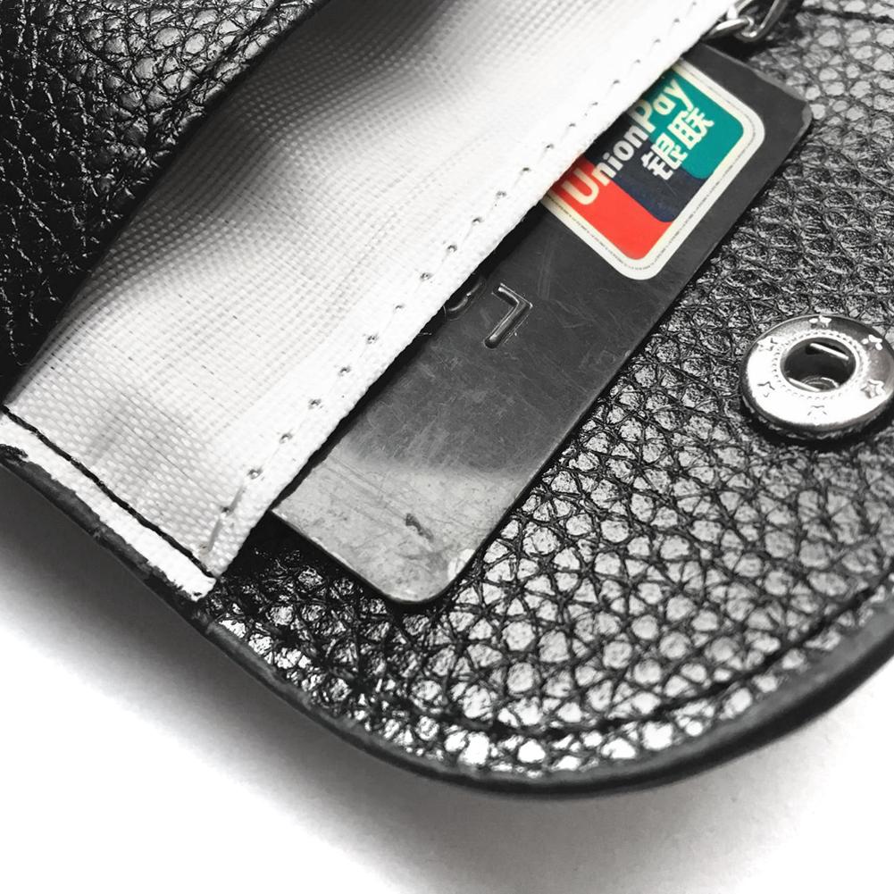 Original Mini Faraday Bag Signals Blocking Pouch Car Key Anti-Theft Car Key Protector Smart Car Key Holder