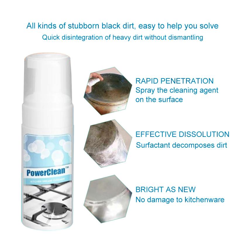 1 Pcs 30ml Grease Oil Cleaner Kitchenware BBQ Supplies Clean Kitchen Oil Household Cleaning Kitchen Tools