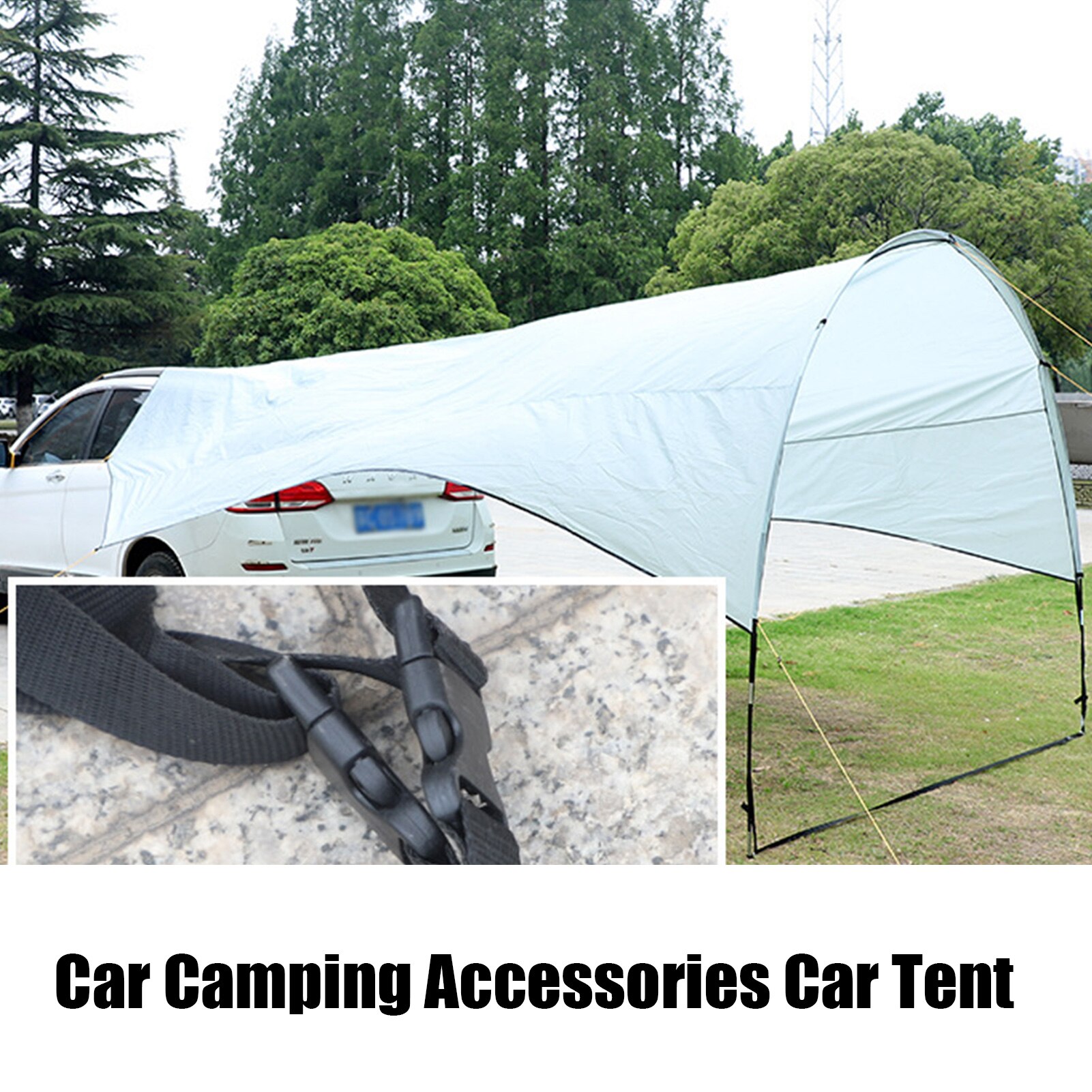 Tailgate Shade Awning Tent Rooftop Tents Truck Canopy Roof Top Tent Car Canopy For SUVs Van Trucks Camping Accessories For