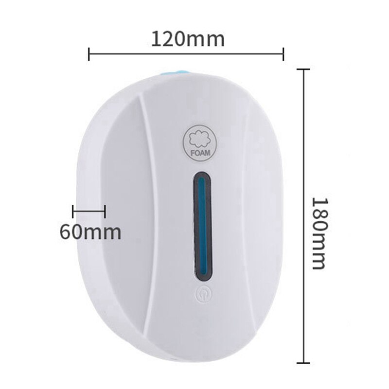 JHD-550Ml Automatic Liquid Soap Dispenser Touchless Sensor Foam Hand Washer Spray Wall Hand Washing Machine