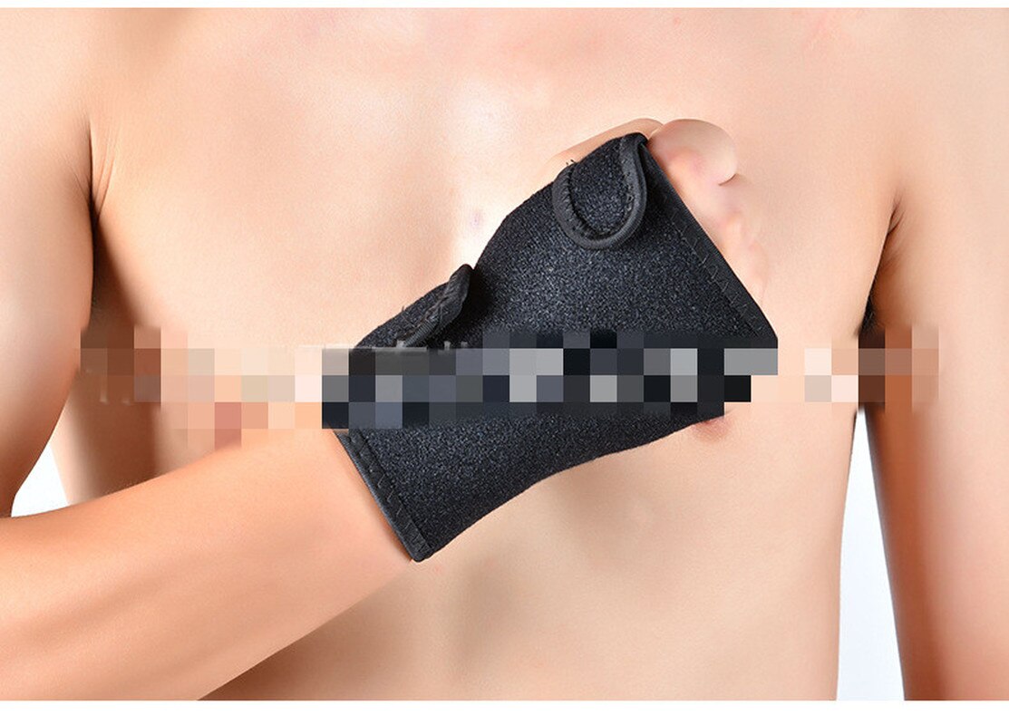 HandBrace Wrist Support Finger Splint Carpal Bandage Steel Plate Adjustable Brace Sports Wristband Steel Hand Palm Rest