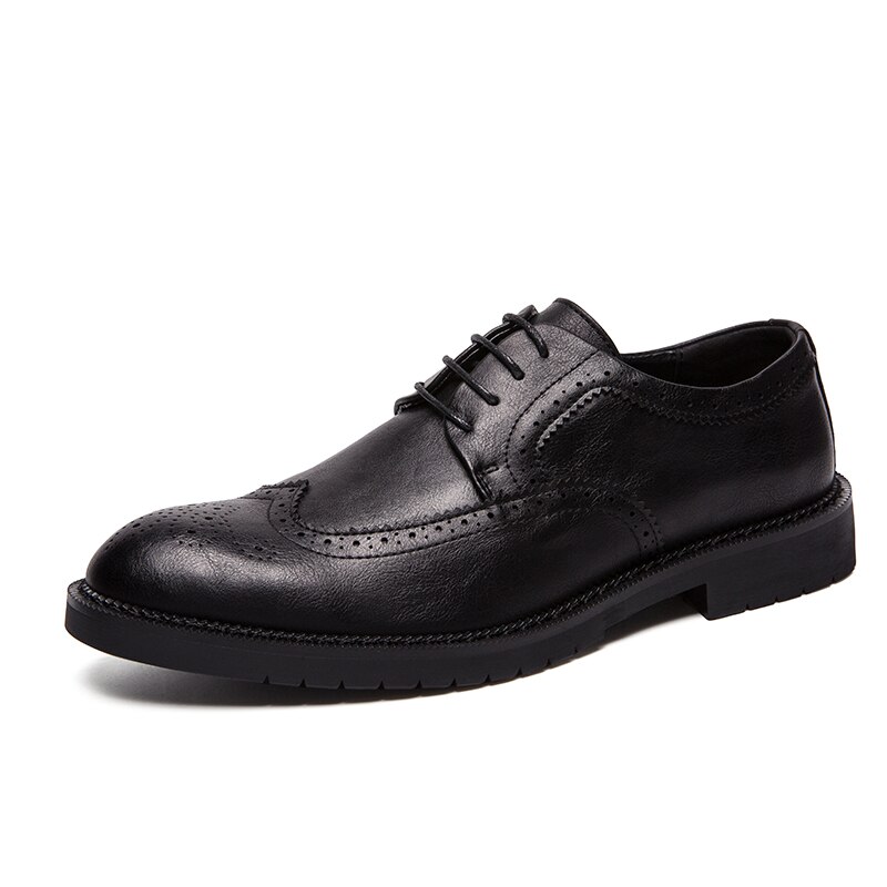 Miesten brogue oxford mekkokengät miesten hyvin pukeutunut herrasmies käsintehdyt jalkineet moderneille miehille koko 38-47 zapatos hombre