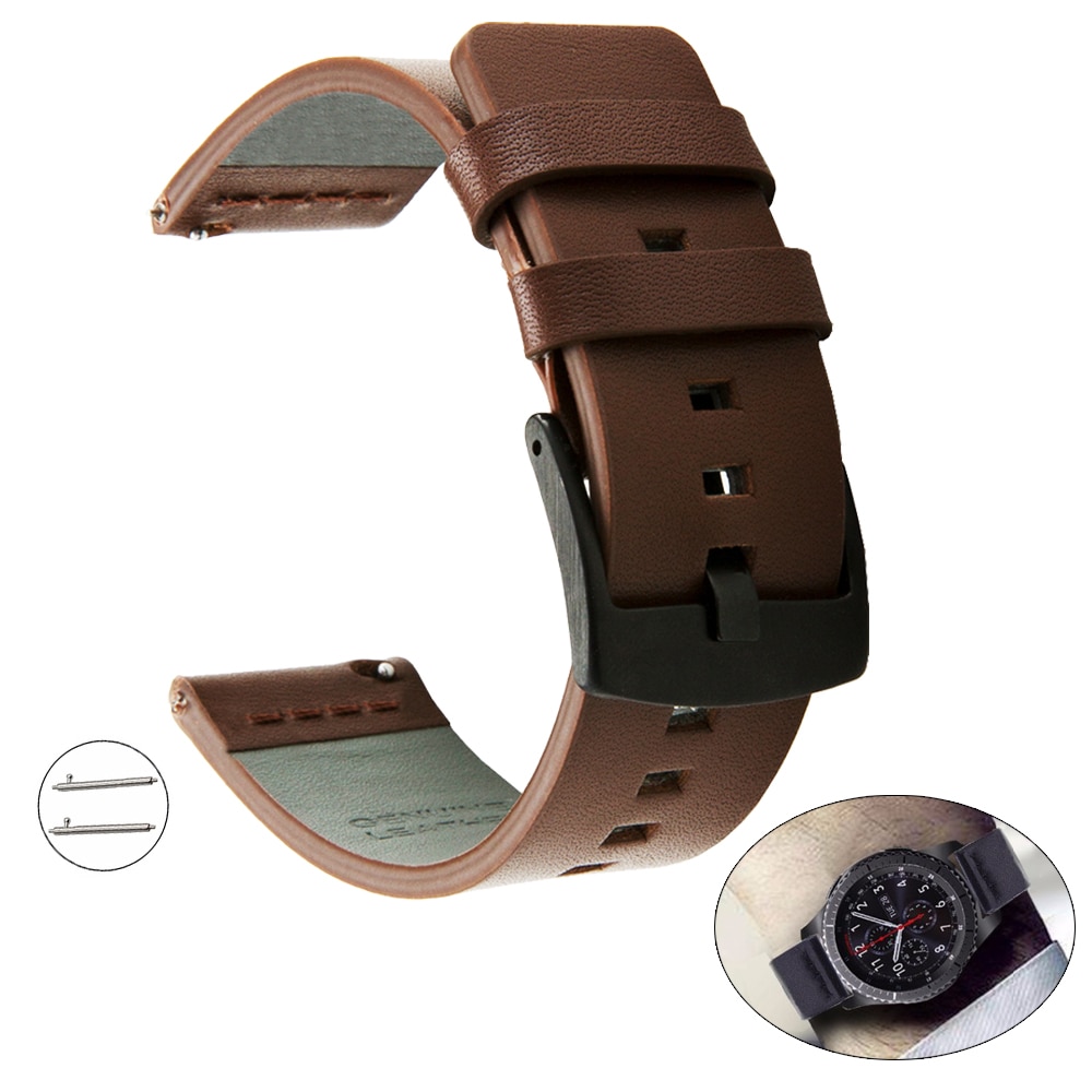 Italië Leer Voor Huawei Horloge GT2 46Mm 42Mm Vervanging Lederen Horloge Band Polsband Smart Horloge Armband Accessoires gt 2