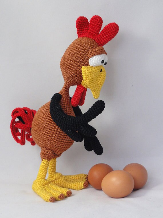 Amigurumi Häkeln Geflügel spielzeug puppe rattle
