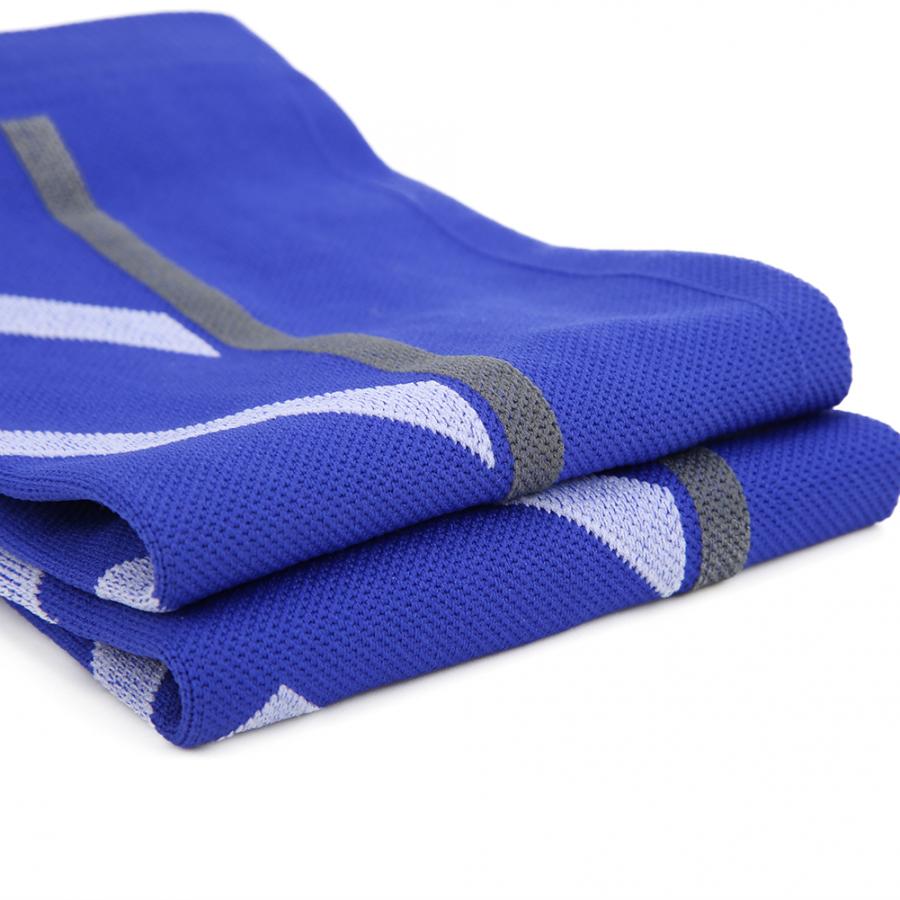 1 Pair Universal Shin Guard Stretch Socks Compression Stockings Relief Pain Protective Gear for Football Basketball Running