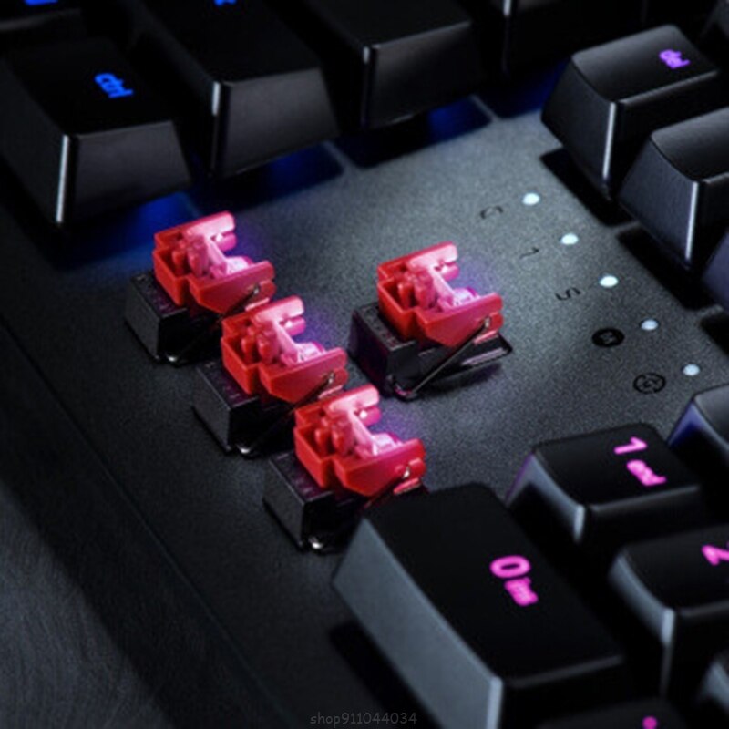 4Pcs Razer Red Optical Switches Swap Switch for Razer Huntsman Elite Gaming Mechanical Keyboard Switches Mar24 21