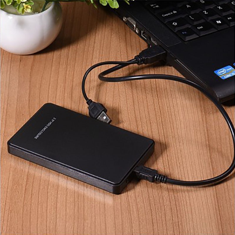 2 Kleuren 2.5 Inch Sata Doos 2Tb Externe Behuizing Mobiele Schijf Doos Voor Gevallen Usb 2.0 Hdd Harde Schijf laptop Harde Drivec Harde Schijf