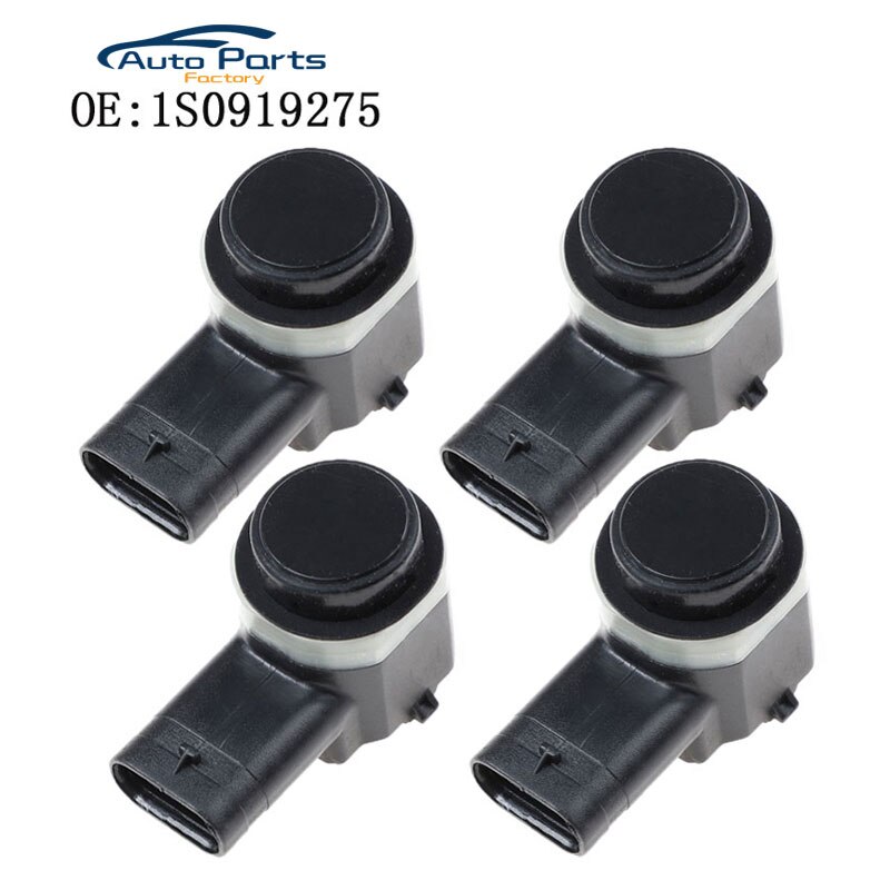 4 stk parkerings -pdc -sensor for vw jetta  mk5 golf  mk5 6 passat  b6 1 s 0919275