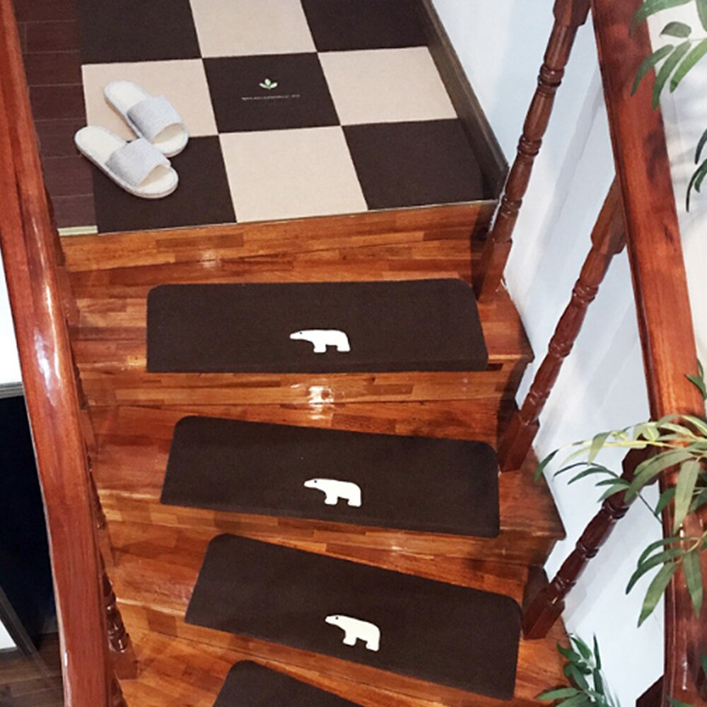1 ud. 70*21*4,5 cm bandas de rodamiento de escalera alfombra antideslizante cubiertas luminosas de piso esteras escalonadas escaleras antideslizantes alfombras autoadhesivas