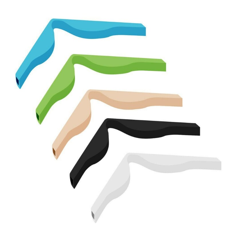 Puente nasal para mascarillas, accesorio libre de niebla, 5 uds., evita que se empañen las gafas para hombres y mujeres, 6 colores