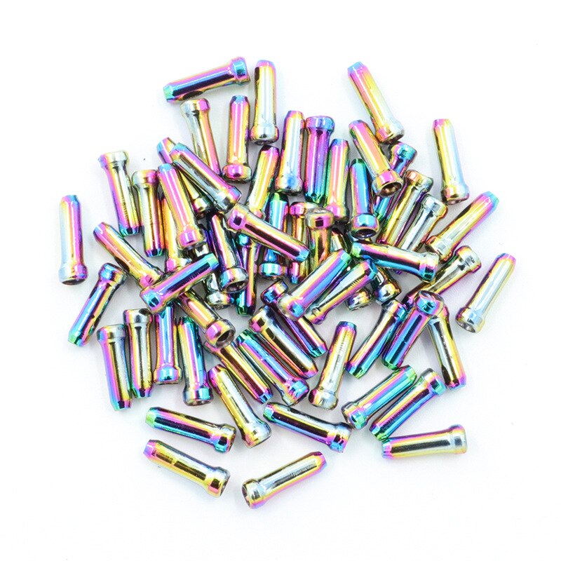 Primwon – écrous de rayons à tête ronde en laiton, calibre 14, 2.0, 14mm, rayons arc-en-ciel pour roues de vélo de route et de vtt