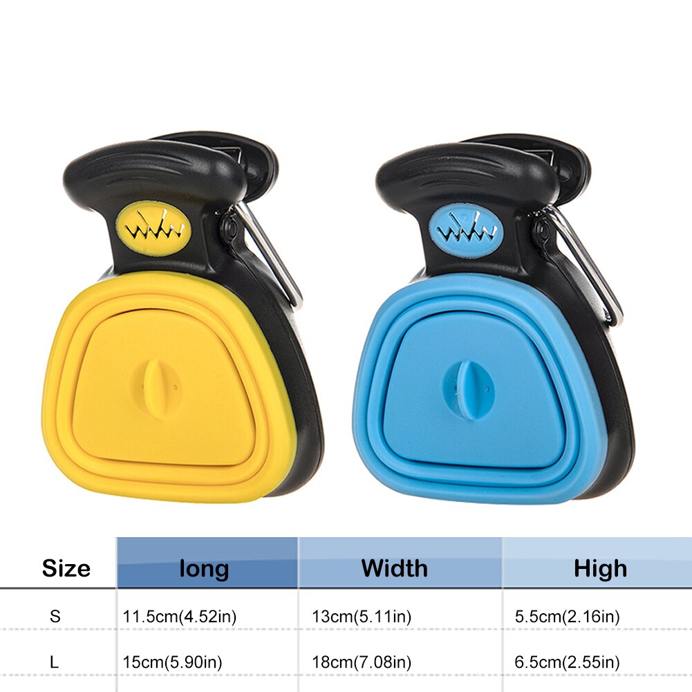 Dog Pet Travel Foldable Poop Scooper Outdoor Portable Animal Waste Picker Cleaning Tool