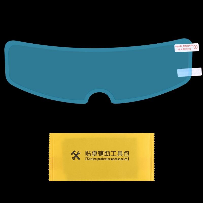 Universele Motorhelm Clear Regendicht Film Anti Regen Patch Screen Voor K3