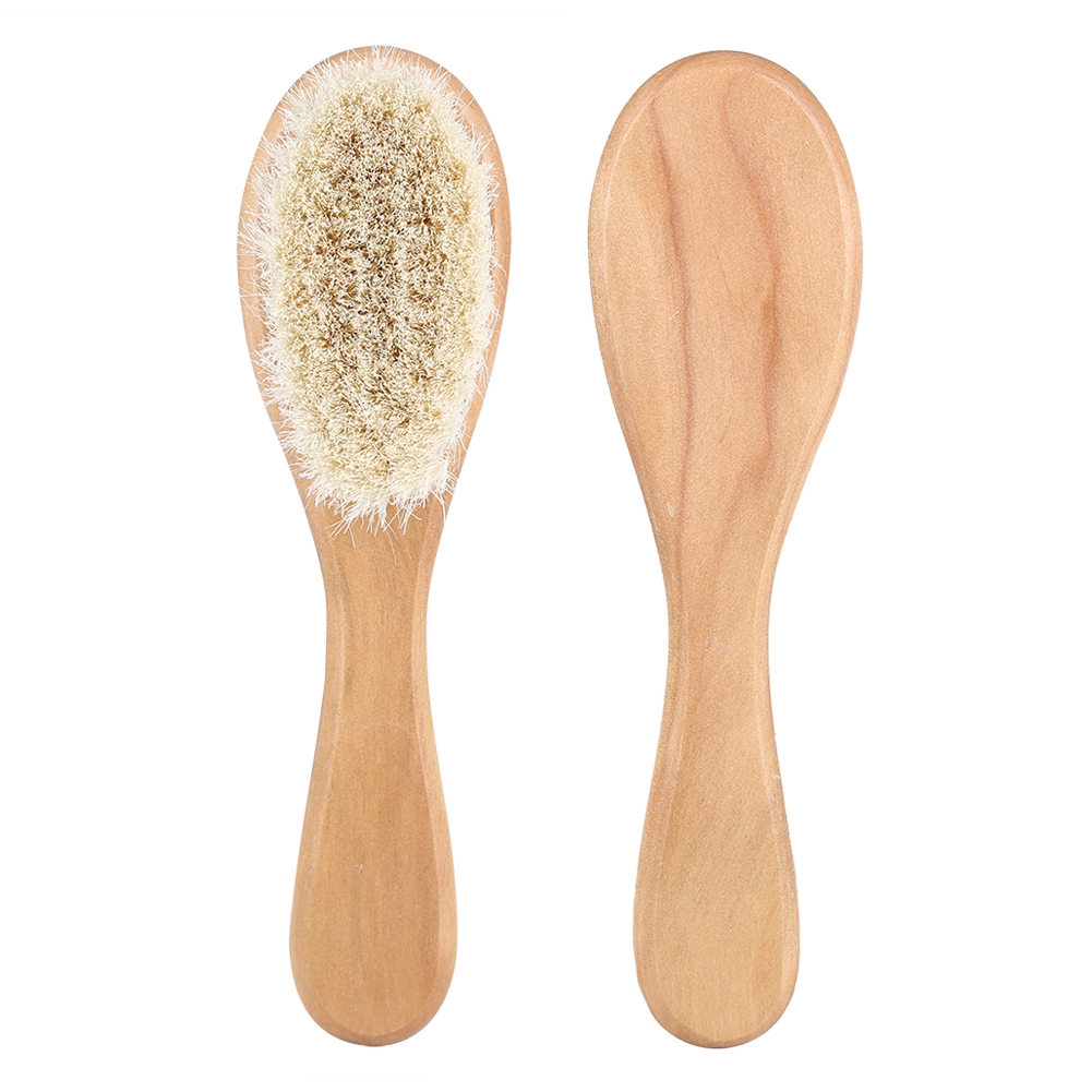 1pcs/ Set Baby Natural Wooden Comb Hair Brush Care Kids Massage Baby Kit Pure Natural Safety Material Baby Care Supplies