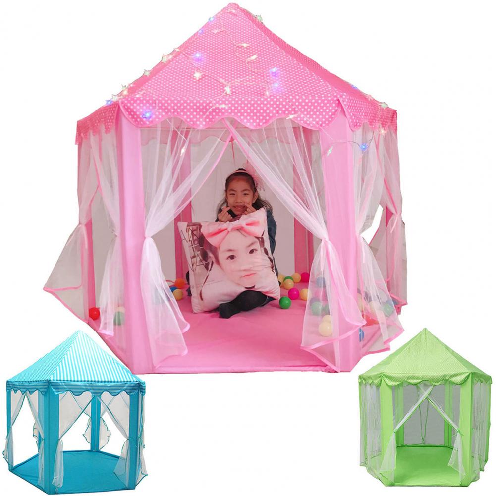 Tienda plegable Durable portátil niños grandes carpas tipi para casa