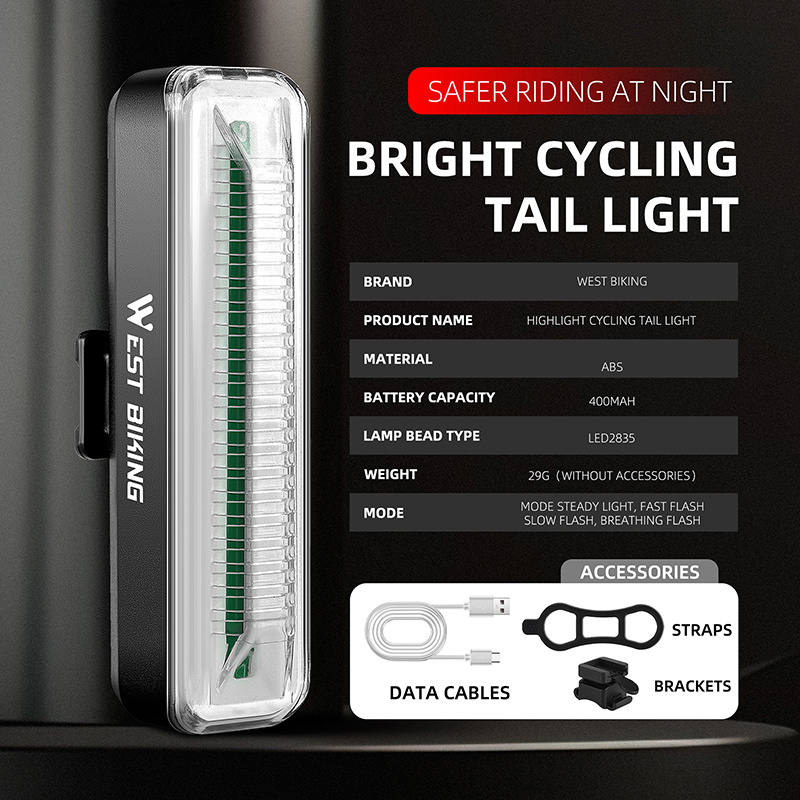 Fahrrad Licht wasserdicht Fahrrad Rücklicht LED US... – Grandado