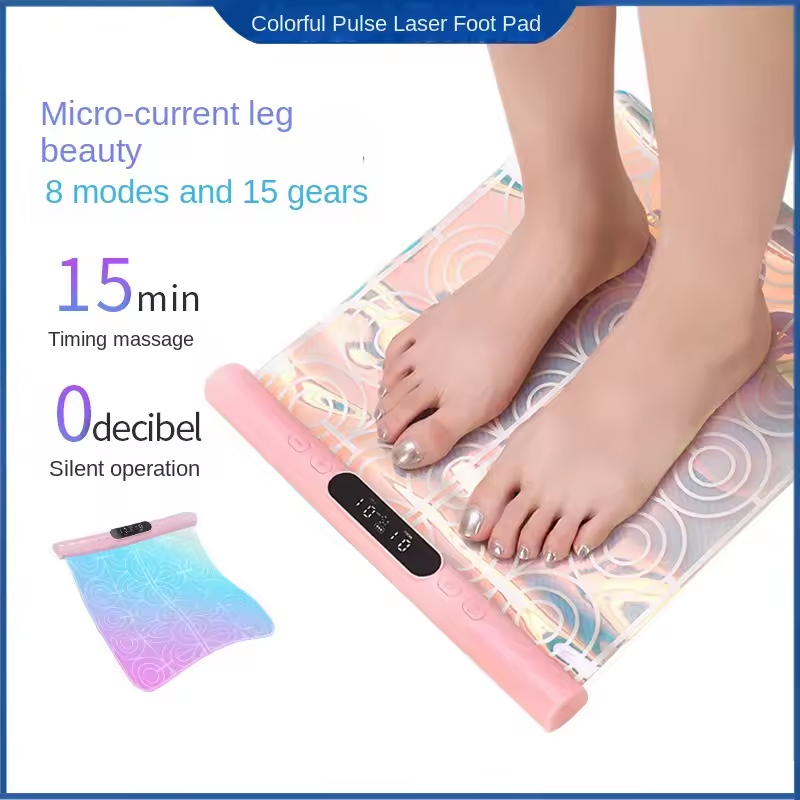 Scroll Style Convenient Microcurrents Wireless Foot Acupoint Massage Foot Pad Hand & Body Leg Buttocks Electric Massage Cushion