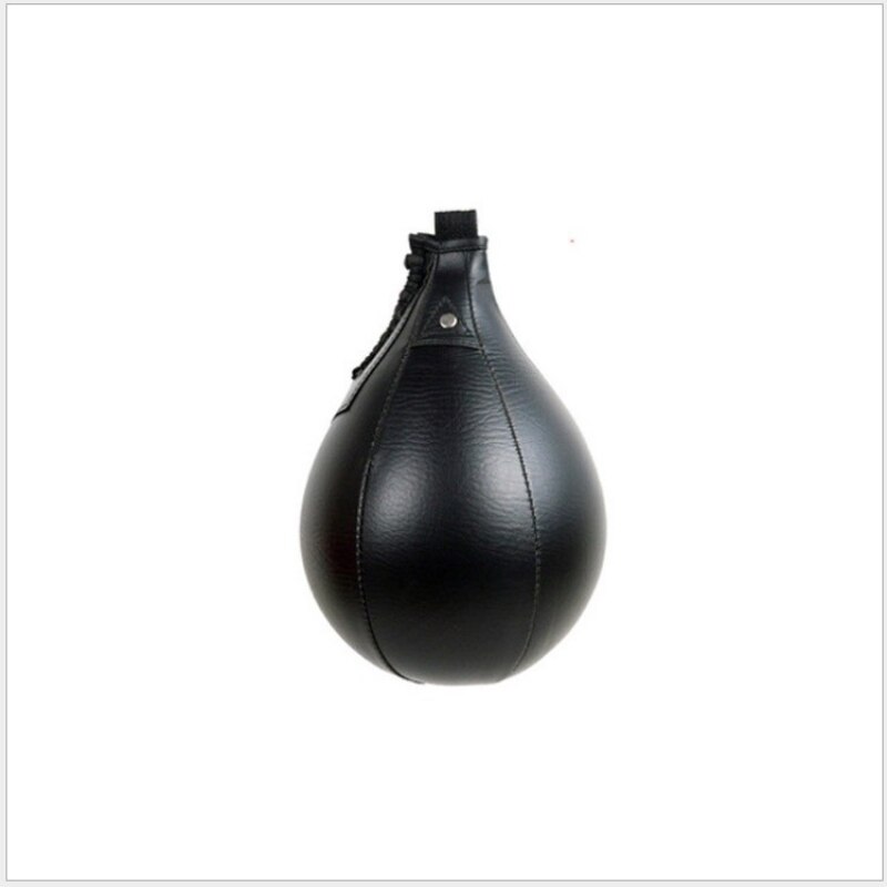Ballon de boxe en forme de poire, élastique, gonflable, suspendu, pour entraînement à la boxe, sac de sable