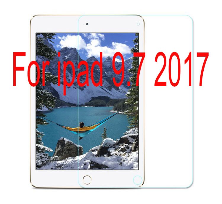 Tempered Glass For iPad 10.2 9.7 Pro air 3 10.5 11 Glass For iPad Air 1 2 Mini 5 2 3 4 Screen Protective Film: for 9.7 2017 2018