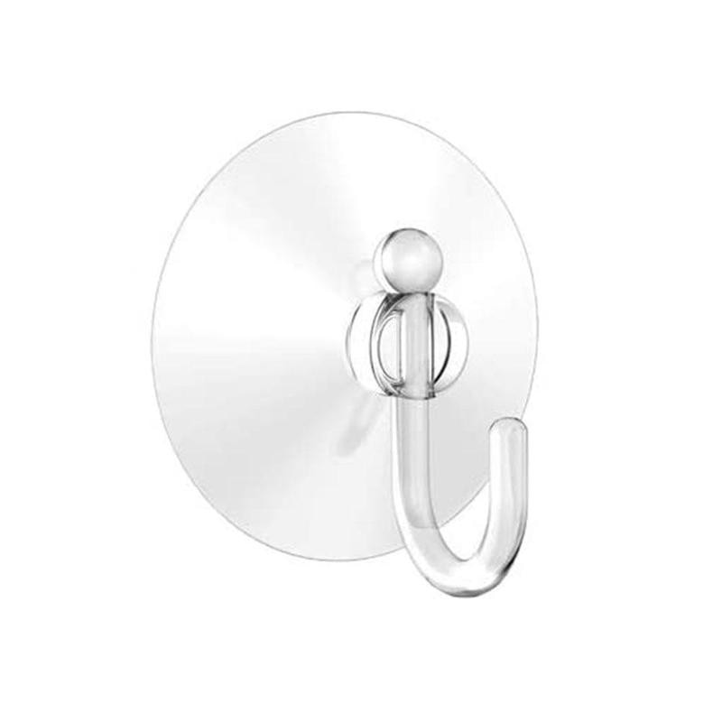 1pcs Clear Suction Cup Sucker Hooks Plastic Adhesive Storage Holders Home Window Glass Sucker Hanger Suction Cup Sucker Hooks