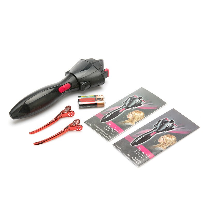 Diy hår hurtig styling knuder smart elektrisk flettet hår værktøj twist flettet krøllejern værktøj hår styling værktøj