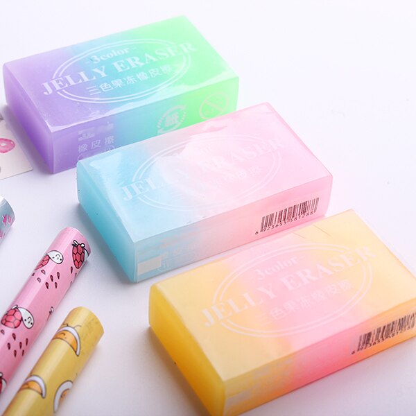 2PCS/lot Kawaii colorful eraser School stationery ... – Vicedeal
