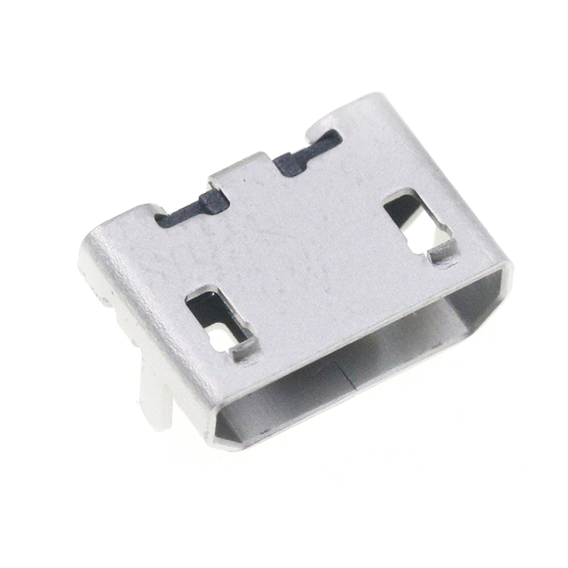 10 stk mikro usb 5 pin b type hunstik til mobiltelefon mikro usb jack stik 5 pin ladestik 4- pin dip