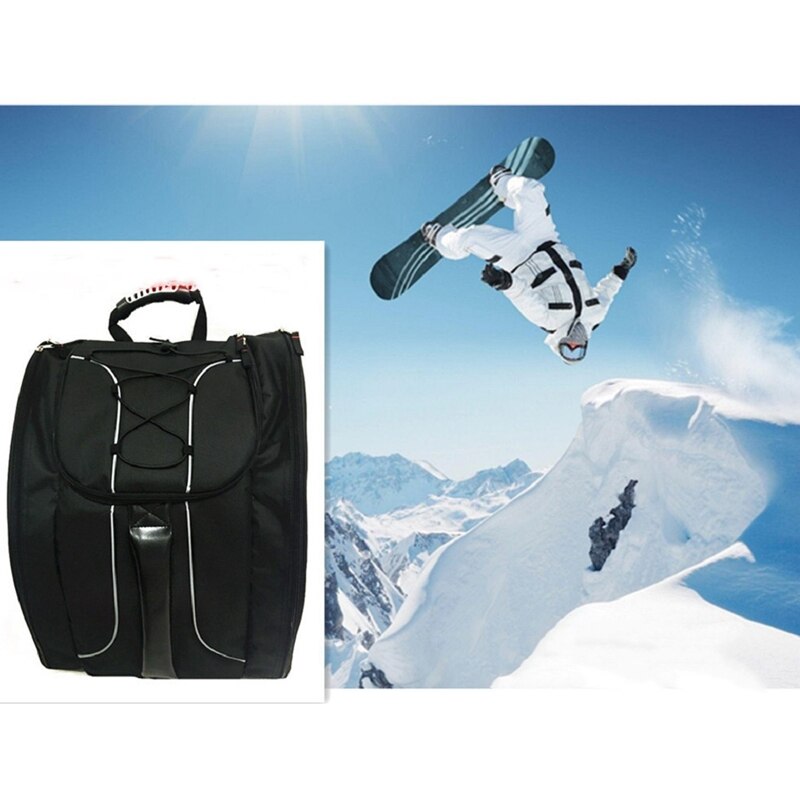 Skistøvletaske skistaske skistøvlerygsæk snowboardtaske skirygsæk skitaske taske dobbeltbrættetaske finer sko taske