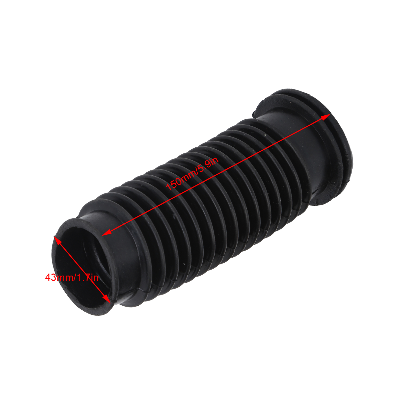 Motorcycle Air Filter Intake Hose Tube 150mm Length Replacement for 70cc 90cc 110cc 125cc ATV QUAD PIT PRO DIRT BIKE