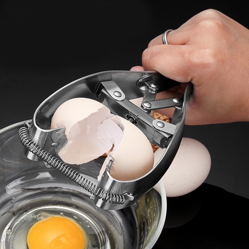 Elstahl Rohes Ei Opener Ei Schere Separator Küch... - Viceal