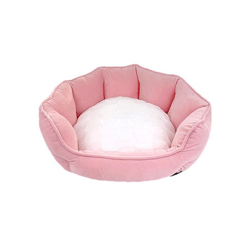 cama perro,cama gato,perros accesorios,cama súper suave con forma de concha para perro, alfombrilla de felpa cálida para gato, cama para perros grandes, cojín para cachorro, producto para mascotas