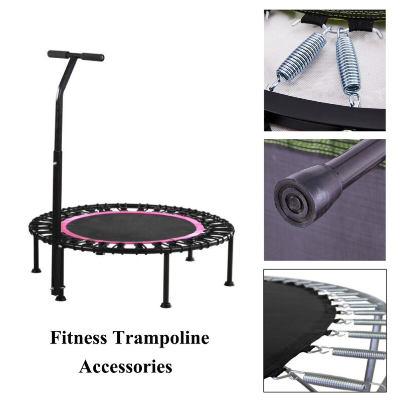 Mini barra trampolim de fitness acessórios substituíveis trampolim bungee rebounder primavera jumping cardio trainer treino fitness
