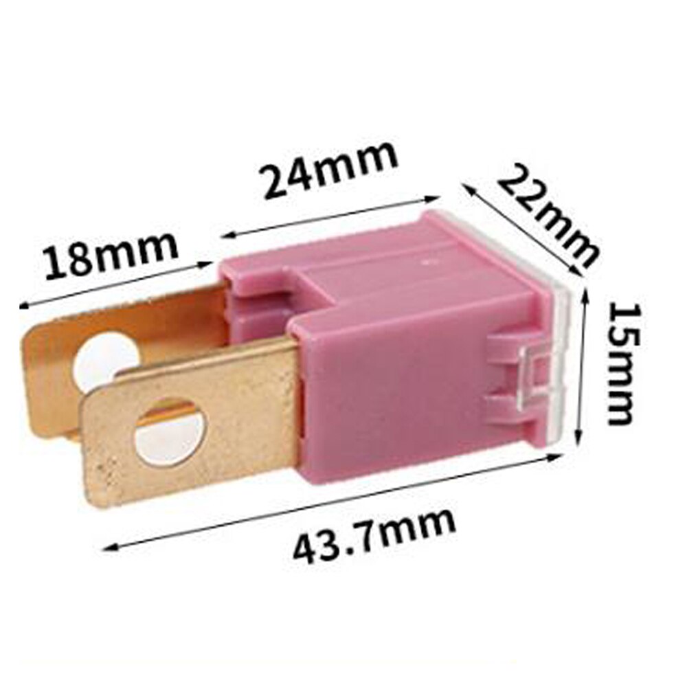 100A JCASE FMX Pal Male Slow Blow Car Auto Fuse Car accessories for Nissan Mazda H-o-n-d-a T-o-y-o-t-a