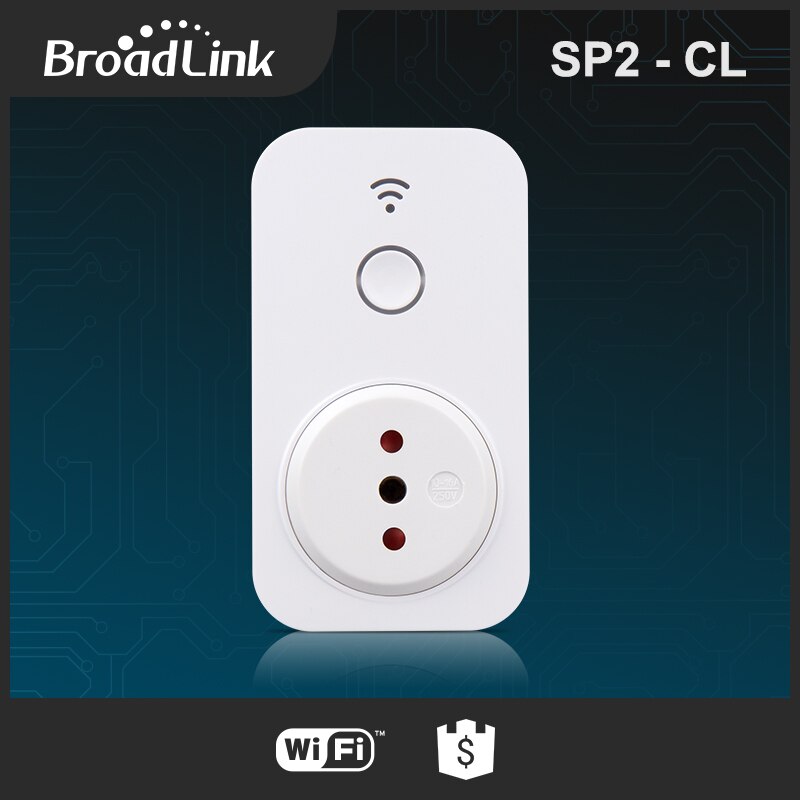 Broadlink SP2 Chili Standaard Smart Plug Socket Smart Home Automation Wifi Socket Plug Afstandsbediening Voor Iphone Ipad Android