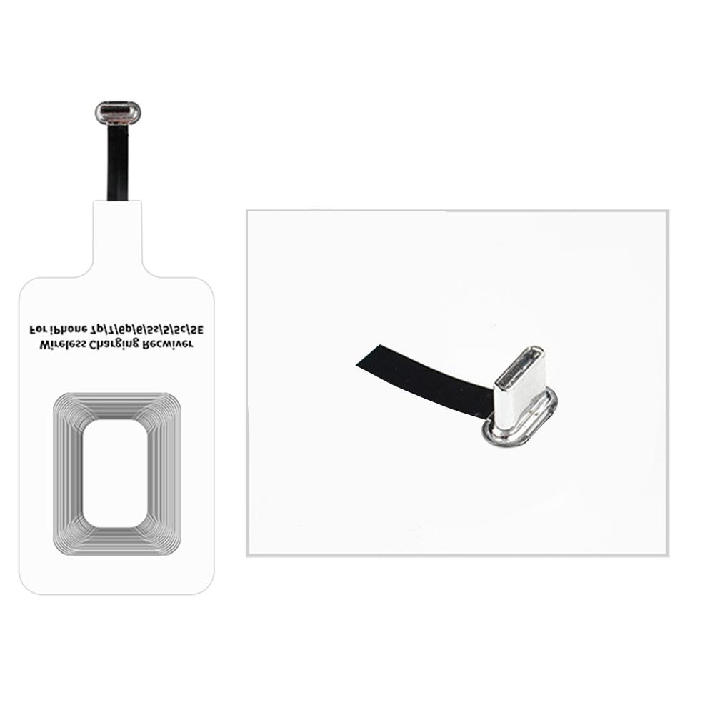 Handy Drahtlose Ladegerät Sicher Lade Empfänger Patch Für IOS/Android QI Wireless Charging Adapter: D